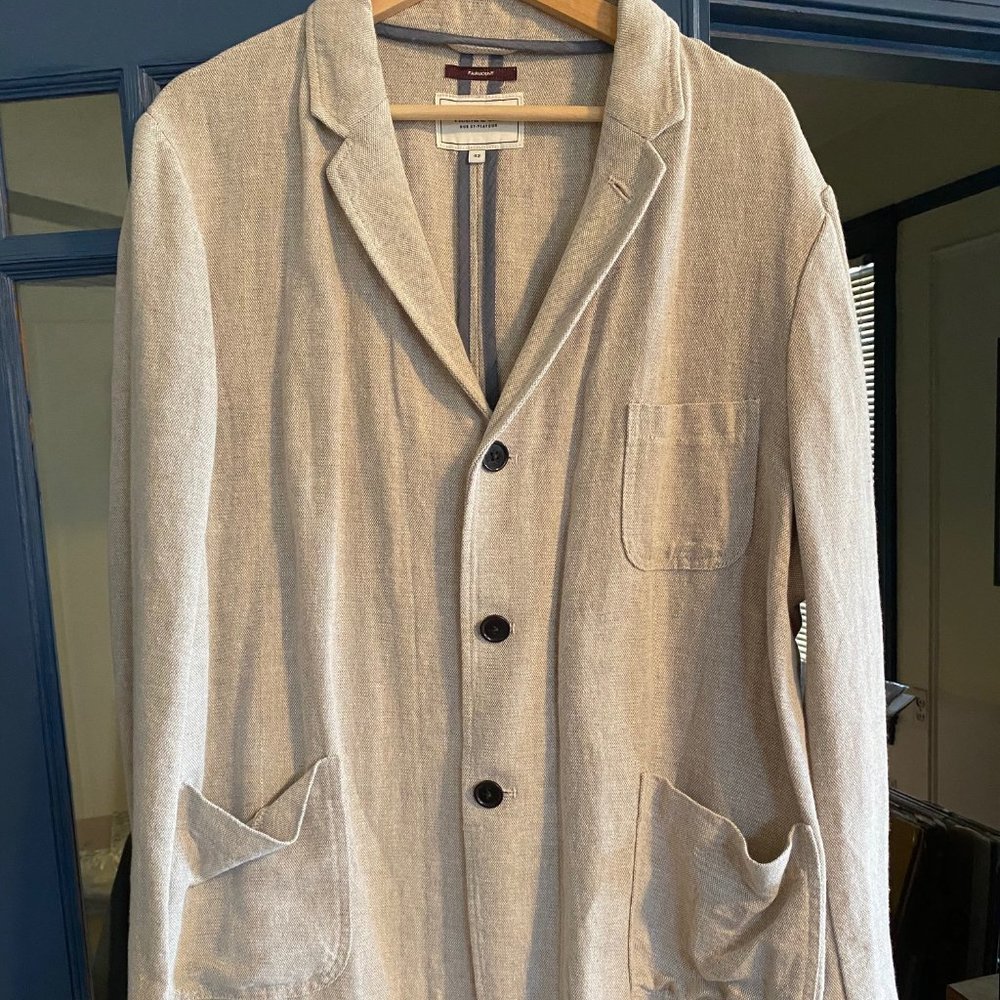 Frank & Oak Linen Chore Jacket (42)